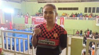Jumpa Blora di Final Tinju, Berlian Yakin Sumbang Emas Bagi Kota Semarang di Porprov Jateng 2023