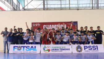 Juara! Futsal Semarang Raih Medali Emas, Bungkam Sukoharjo 2-1