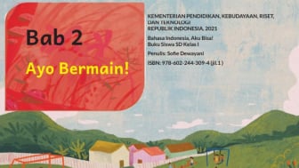 Latihan Soal Bahasa Indonesia Kelas 1 SD Bab 2 Ayo Bermain Kurikulum Merdeka, Tersedia Kunci Jawaban