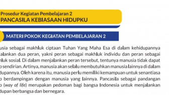 Soal Latihan PPKN Kelas 5 SD Pembelajaran 2 Pancasila Kebiasaan Hidupku Kurikulum Merdeka