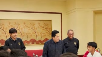 Jalan Tikus Shin Tae Yong dan Kalimat Manis Erick Thohir soal AFC Cup di Tengah Polemik Pelatih Asing