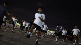 Joss! Timnas U-23 Indonesia Meluncur ke Piala AFF U-23 2023 dengan Latihan Malam Pertama di Thailand