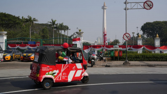 Jaga Kualitas Udara Jakarta, PGN Bekali Bajaj Bahan Bakar Gas di HUT RI: Promo Keliling Ibukota Cuma Bayar Rp 1.700