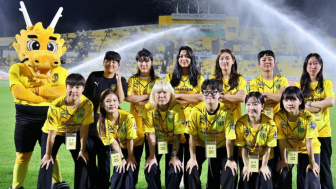 "SKY" Gadis Cantik Saingi Popularitas Asnawi Mangkualam di Jeonnam Dragons Menuju Piala Ratu