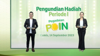 Pengumuman Nama Pemenang Undian Pegadaian Poin 2023 Periode Pertama: Hadiah Wuling, Scoopy, HP, PS5, Emas Batangan
