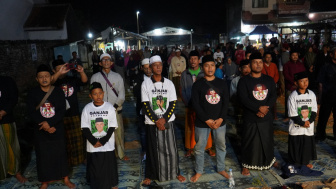 Dukung Ganjar Pranowo, Relawan Santrine Abah Ganjar Gelar Sholawat dan Doa Bersama di Magelang