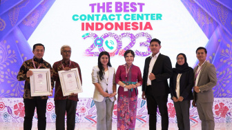 Pegadaian Borong 5 Penghargaan di Ajang The Best Contact Center Indonesia 2023