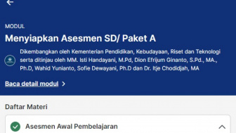 Soal PMM dan Kunci Jawaban Post Test Modul Menyiapkan Asesmen SD/ Paket A Topik Asesmen SD/Paket A