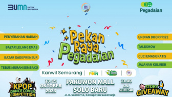 Hiburan Seru Bertabur Hadiah, Yuk Ke Pekan Raya Pegadaian di Pakuwon Mal Solo Baru