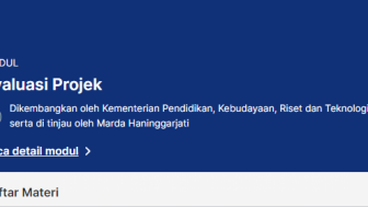 Kunci Jawaban Post Test Modul Evaluasi Projek pada Platform Merdeka Mengajar