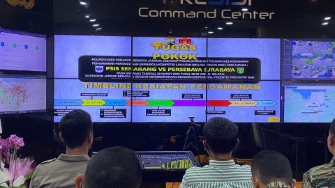 4700 Personil Polisi Telah Disiapkan Mengamankan Laga PSIS Semarang vs Persebaya