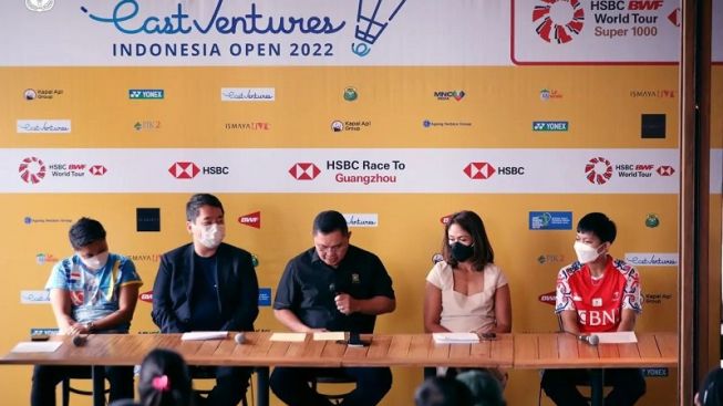 Daftar Nama Atlet Indonesia yang Bakal Main dalam Indonesia Open 2022 di Istora Senayan