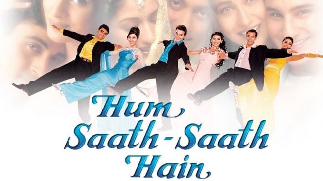 Sinopsis Hum Saath Saath Hain 1999, Film India Populer Pada Zamannya Tayang di ANTV Rabu 15 Juni 2022