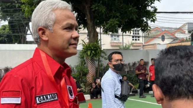 Lagi di Markas PDIP Lenteng Agung Ganjar Pranowo Bilang Dilamar Partai Lain Jadi Capres