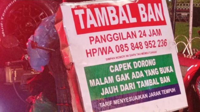 Nomor Tukang Tambal Ban 24 Jam di Kota Semarang, Tarif Menyesuaikan Jarak Panggilan