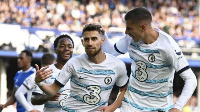 GOL Jorginho Bawa Kemenangan Perdana Chelsea ke Kandang Lawan Everton Pekan Pertama Liga Inggris