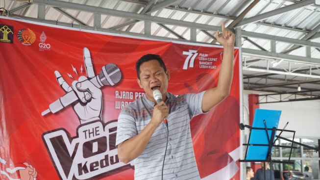 Lomba Nyanyi Napi The Voice Kedungpane Lapas Semarang, Lagu Wajib 'Tiara'