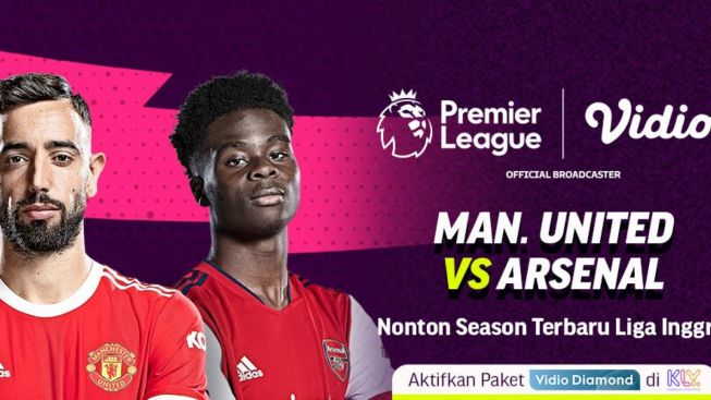 Jadwal Liga Inggris Hari Ini Nonton Siaran Langsung Pertandingan Arsenal vs Manchester United, Ada Link Live Streaming Disini