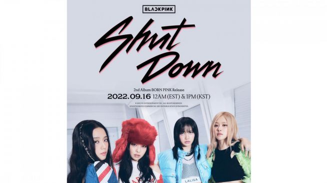 "Shut Down" Jadi Single Utama Album Baru BLACKPINK