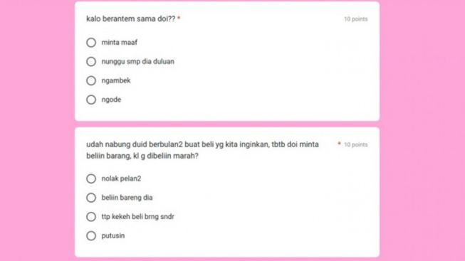 Cara Main Link Ujian Bucin Viral di TikTok, Ukur Seberapa Tingkat Kebucinanmu