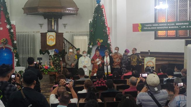 Mbak Ita Pantau Misa Natal di Katedral dan Gereja Blenduk, Kapasitas Jemaat Boleh 100 Persen