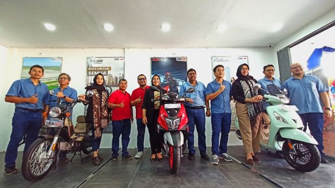 TVS Lebarkan Sayap Bisnis di Kota Semarang, Berikan Harga Khusus Rp 5