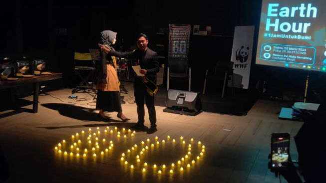 Earth Hour di Hotel Rooms Inc Semarang 1 Jam Padamkan Lampu