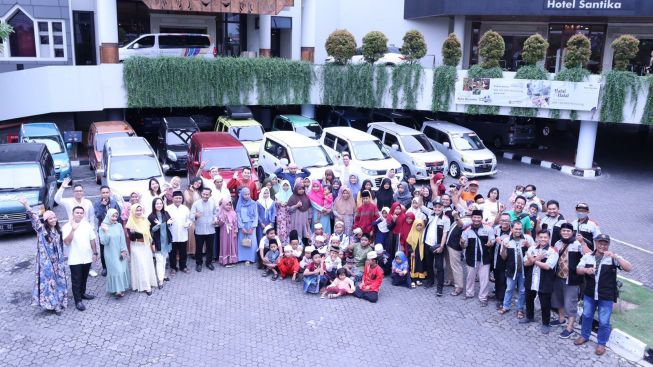 Hotel Santika Premiere Semarang Buka Bersama Anak Panti Asuhan dan Ajak Keliling Kota