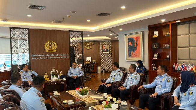 Penguatan Tugas dan Fungsi, Imigrasi Semarang Berkoordinasi dengan Direktorat Jenderal Imigrasi
