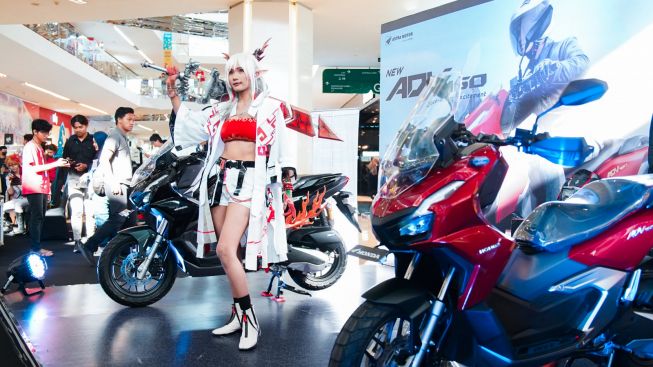 Para Wibu dan Cosplayer Adu Kostum di  Honda Premium Matic Day Solo, Intip Kemeriahannya