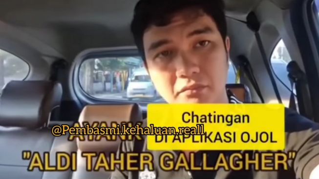 Aldi Taher Ciptakan Lagu Judul 'Ayang Selingkuh Chatingan di Aplikasi Ojol', Inspirasi Perselingkuhan Syahnaz dan Rendy Kjaernett