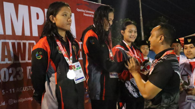Panen Medali di Cabor Renang, Kota Semarang Sabet 6 Emas 3 Perak di Porprov Jateng 2023