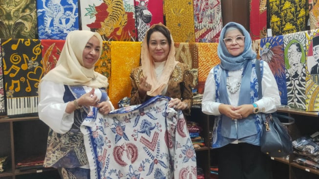 Pemprov dan Kadin Kalimantan Selatan Puji Batik Identix Semarang, Berkualitas Bisa Tembus Pasar Ekspor