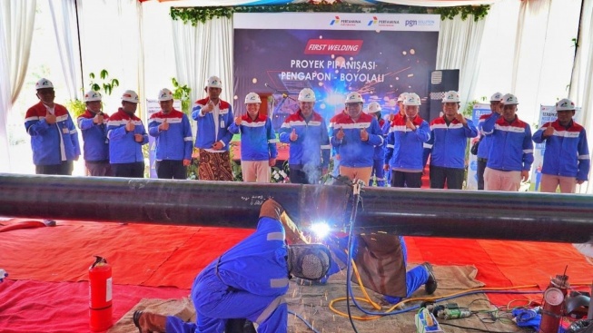 PGN Solution dan Pertamina Bangun Pipa BBM Pengapon-Boyolali