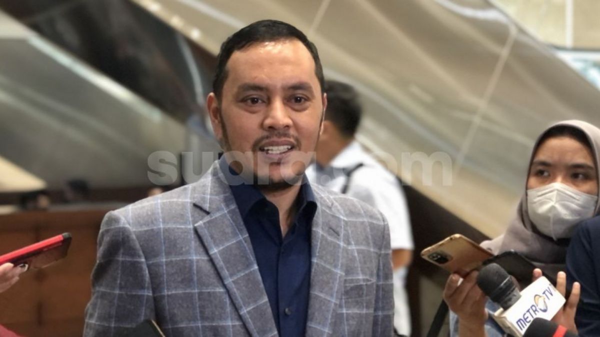 Ketua DPP Partai NasDem yang juga Wakil Ketua Baleg DPR RI, Willy Aditya. [Suara.com/Novian]