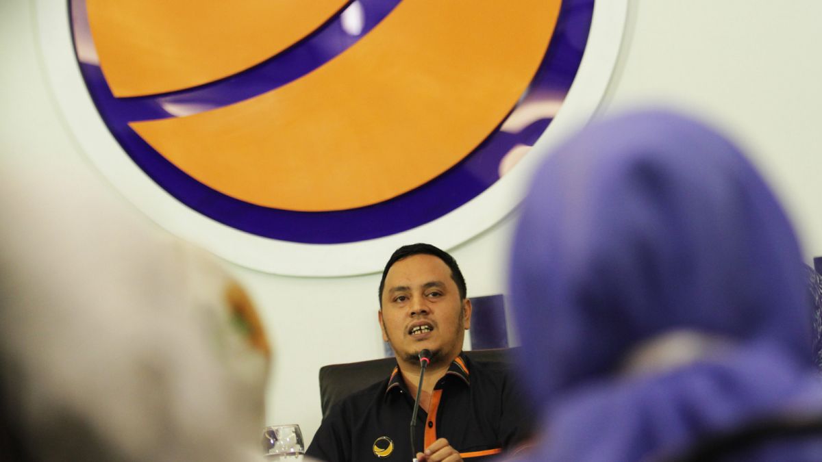 Ketua DPP Partai NasDem, Willy Aditya [suara.com/Kurniawan Mas'ud]