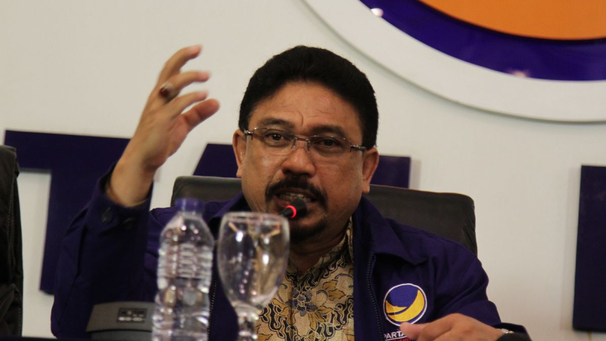 Pengurus DPP partai NasDem, Zulfan Lindan dinonaktifkan dari kepengurusan partai. [suara.com/Kurniawan Mas'ud]
