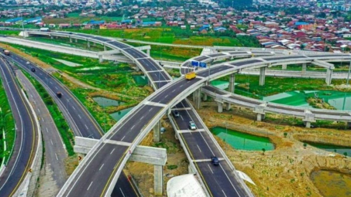 Jalan tol di Sumut yang dikelola Hutama Karya [Dok.Antara]
