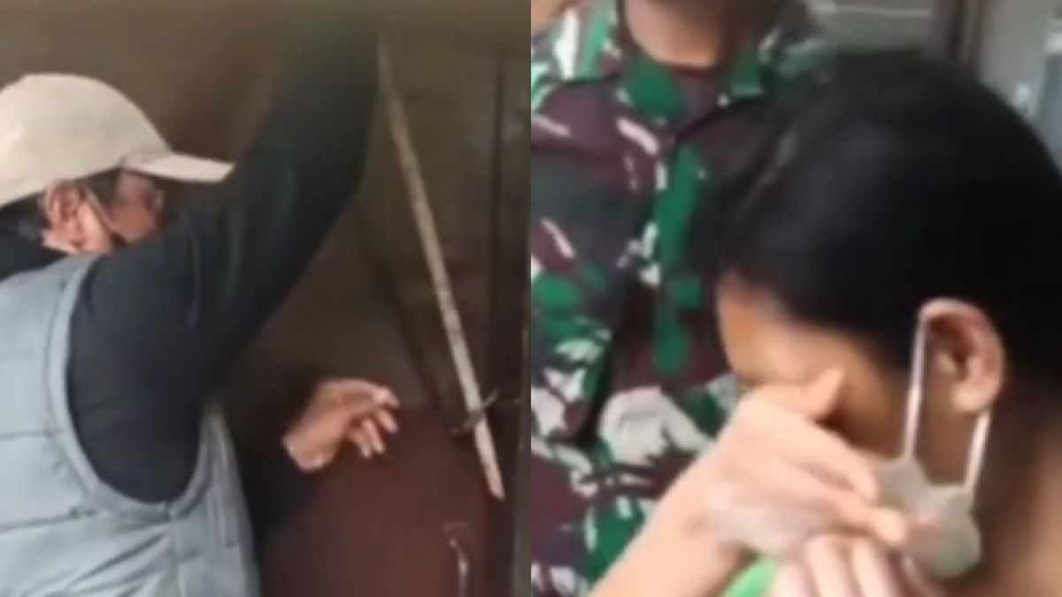 evakuasi terhadap ART yang diduga korban penyekapan
