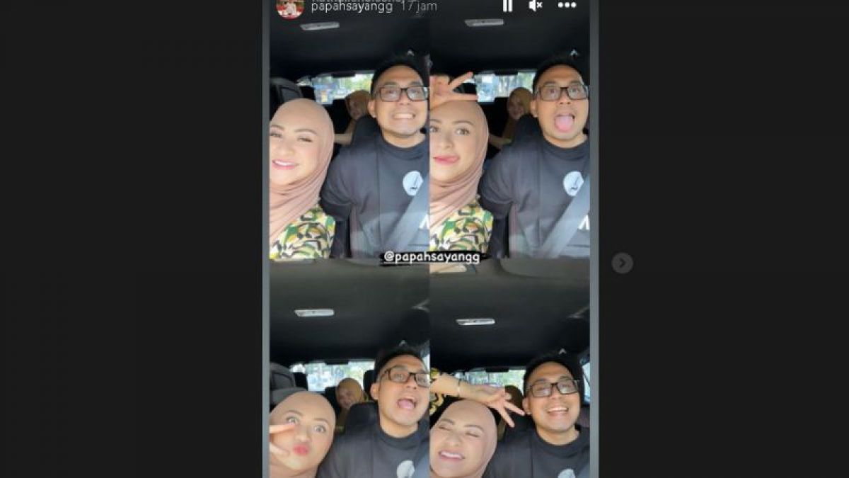 Natalhie bersama mantan tercinta [@papahsayangg]