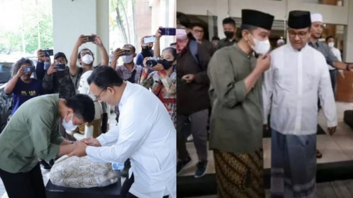 Pertemuan Anies dan Gibran (Kolase) [dok. suara.com]