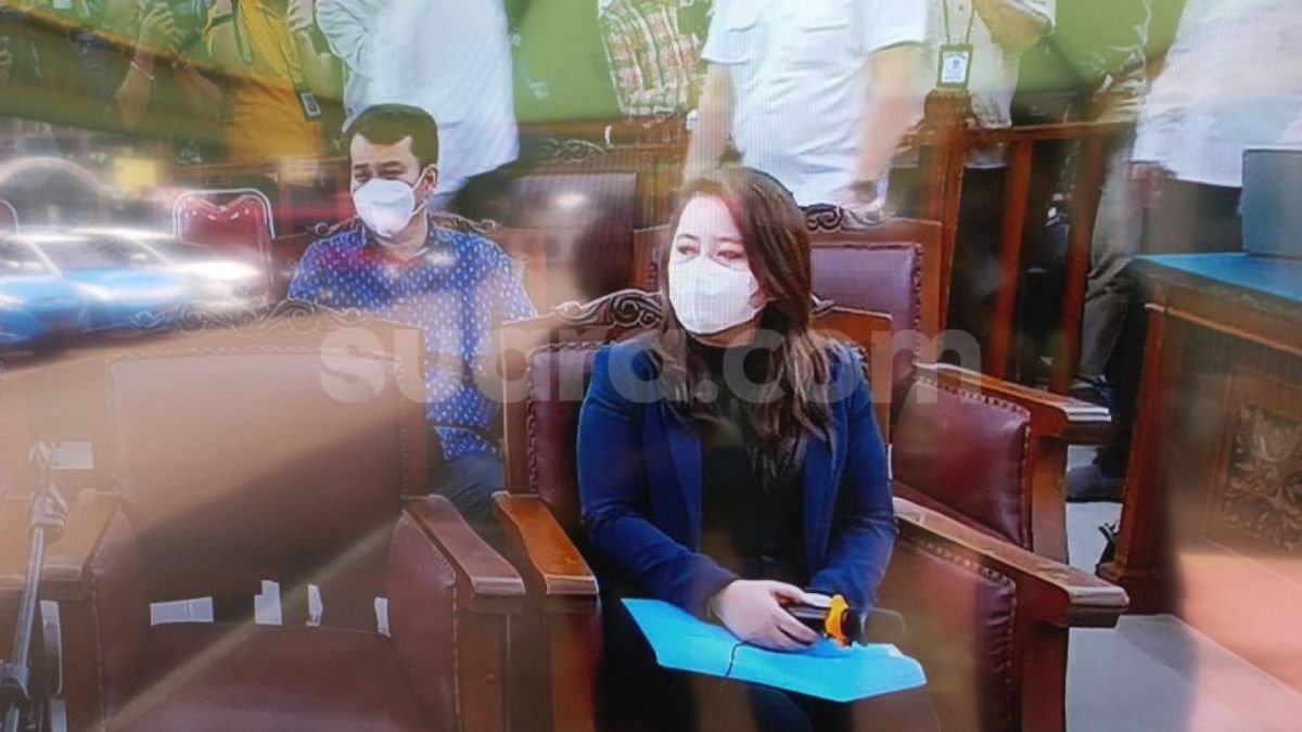 Pegawai Bank BNI Cabang Cibinong Anita Amalia Dwi Agustina jadi saksi sidang lanjutan kasus Brigadir J di PN Jakarta Selatan. [Suara.com/Rakha]