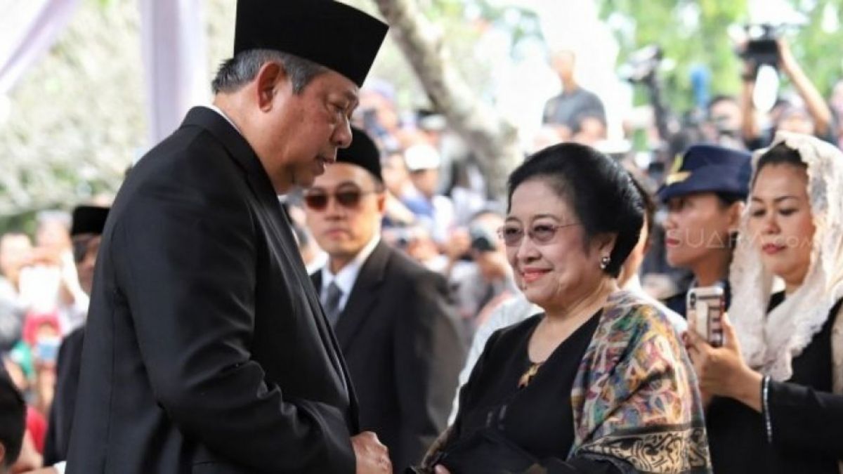 Megawati dan SBY [Suara.com/Muhaimin A Untung]