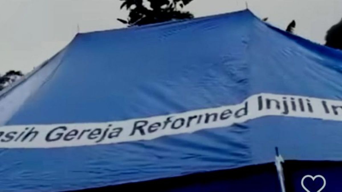 Slogan Gereja Reformed Injili Indonesia [Facebook/Tangkapan Layar]