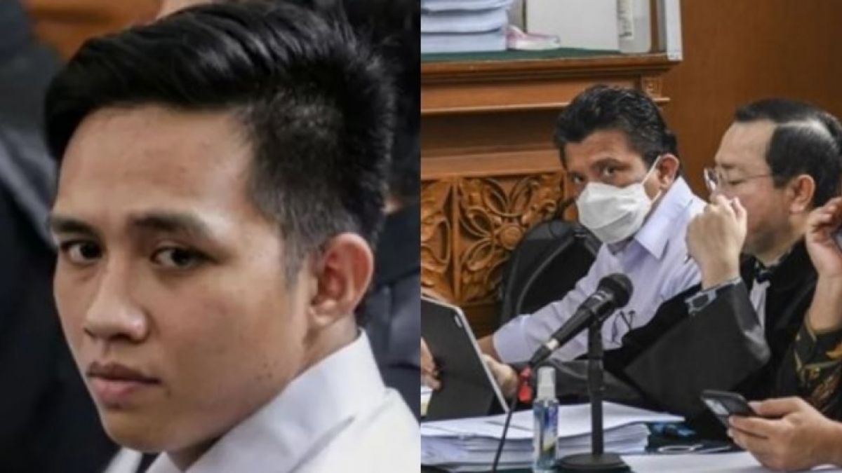 Kolase Foto Ferdy Sambo dan Bharada E [Antara Foto/Galih Pradipta;Fauzan/aww]
