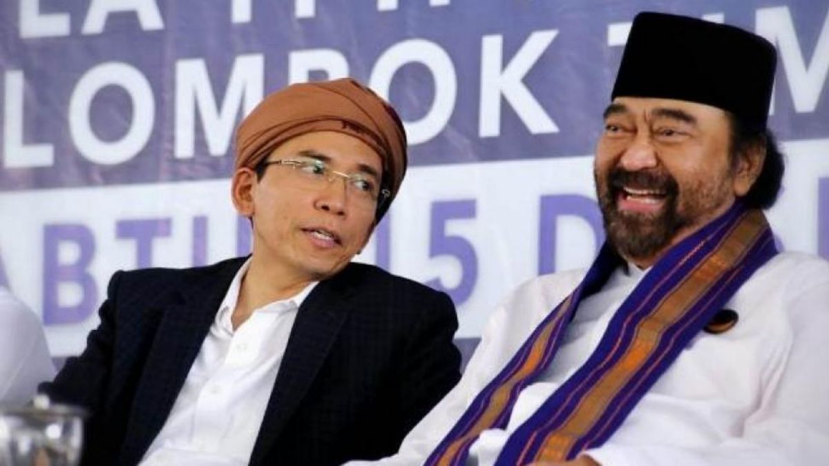 Tuan Guru Bajang Muhammad Zainul Majd tgb surya paloh nasdem [Lombokita]