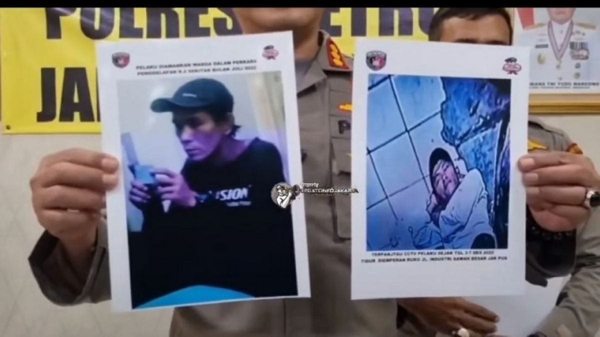 Terduga pelaku penculikan anak Malika Anastasya (6) di Gunung Sahari [Ist]