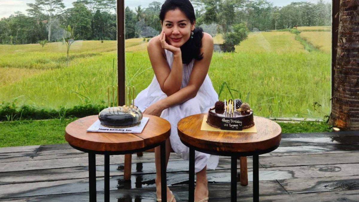 Lulu Tobing saat berlibur di Bali [Instagram/lutob]