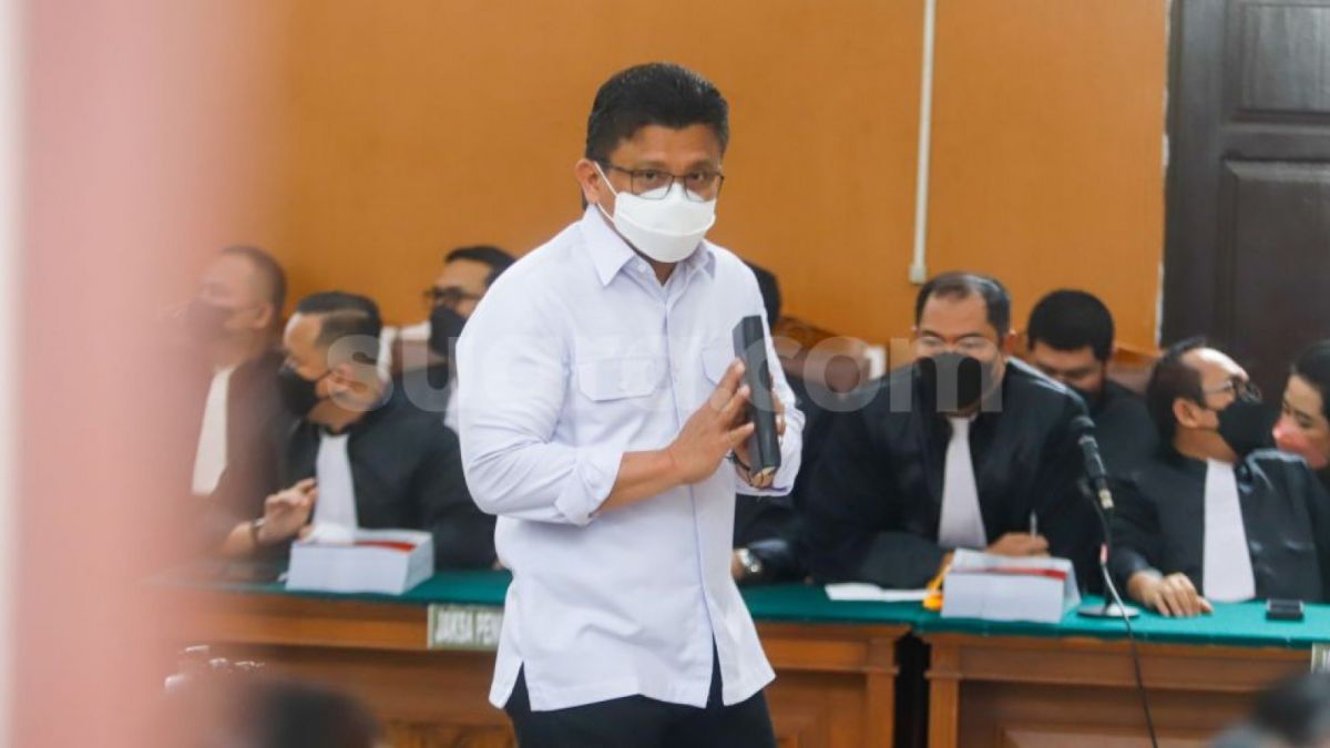 Ferdy Sambo Menjalani Sidang Pembacaan Tuntutan [Suara.com/Alfian Winanto]