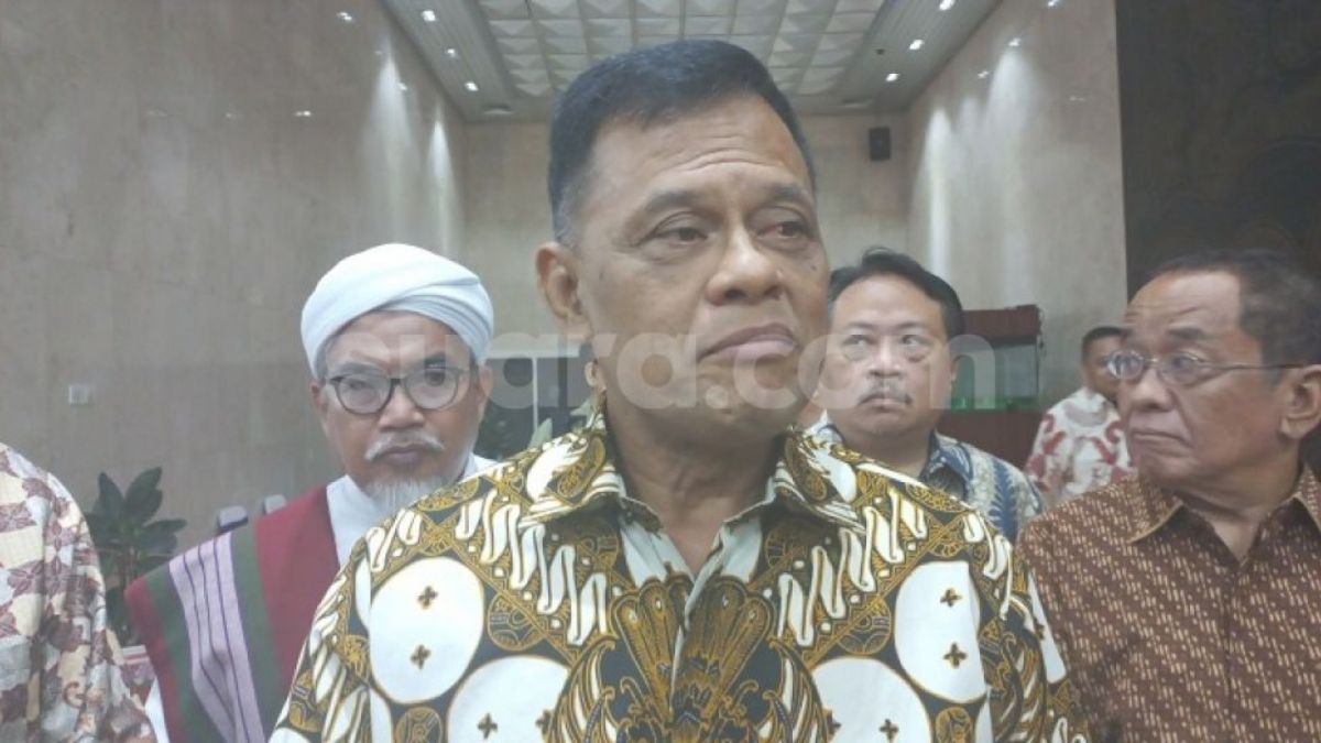 Mantan Panglima TNI Jenderal (Purn) Gatot Nurmantyo saat ditemui wartawan di Gedung DPR RI. [Suara.com/Bagaskara]
